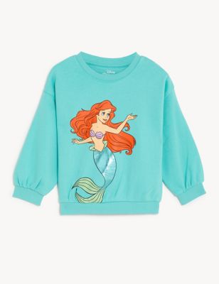 Cotton Rich The Little Mermaid™ Sweatshirt (2-8 Yrs)