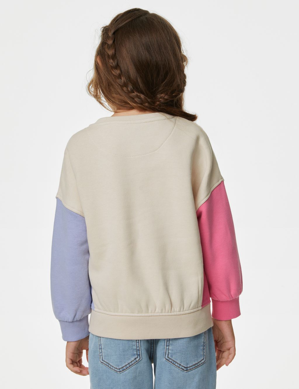 Cotton Rich Minnie™ Sweatshirt (2-8 Yrs) image 4