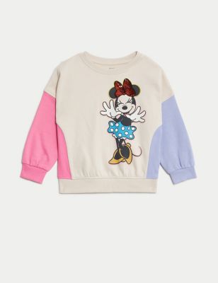 Cotton Rich Minnie™ Sweatshirt (2-8 Yrs)