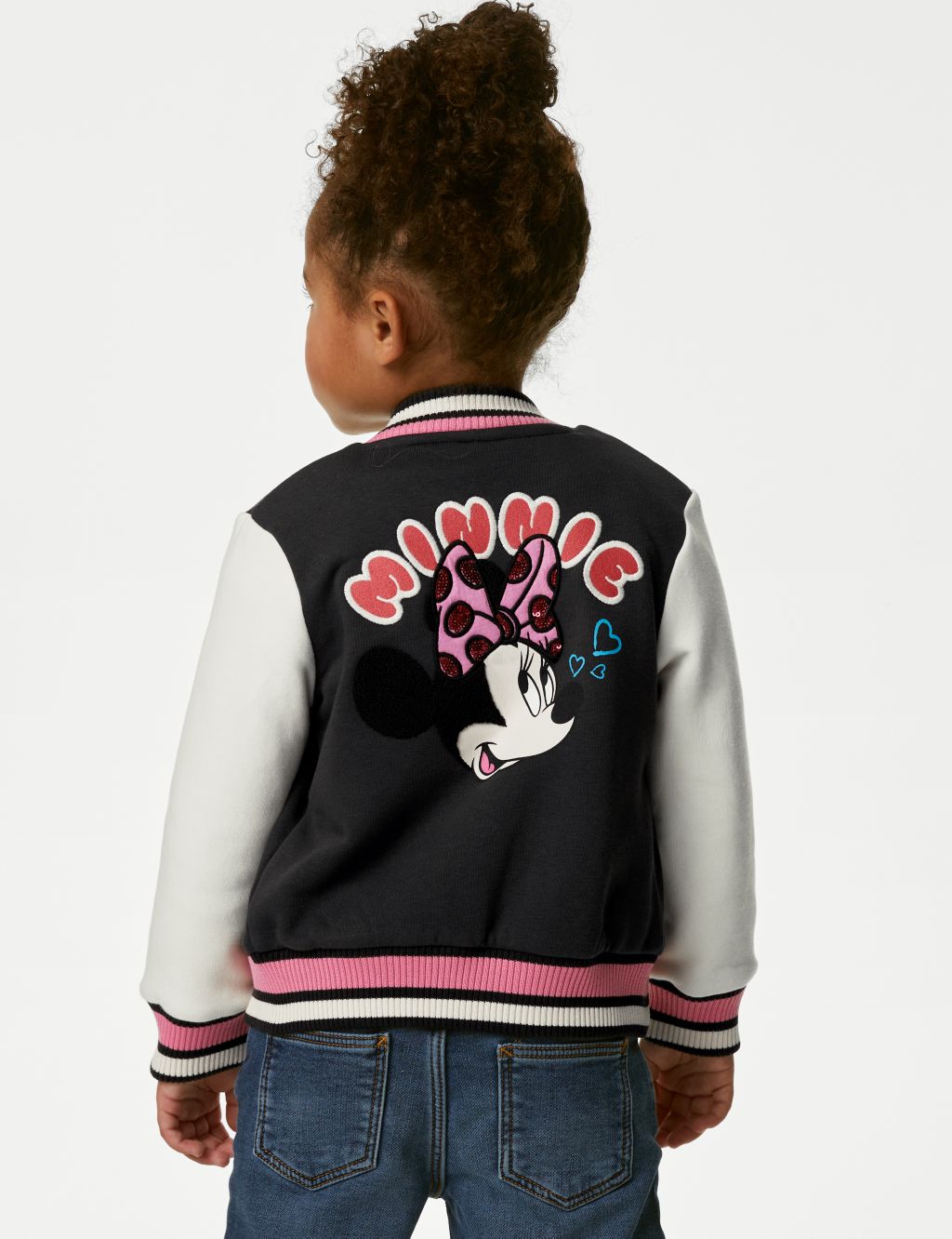 Cotton Rich Minnie Mouse™ Bomber (2-8 Yrs) image 5