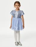 Disney Frozen™-jurk met tule en lovertjes (2-8 jaar)