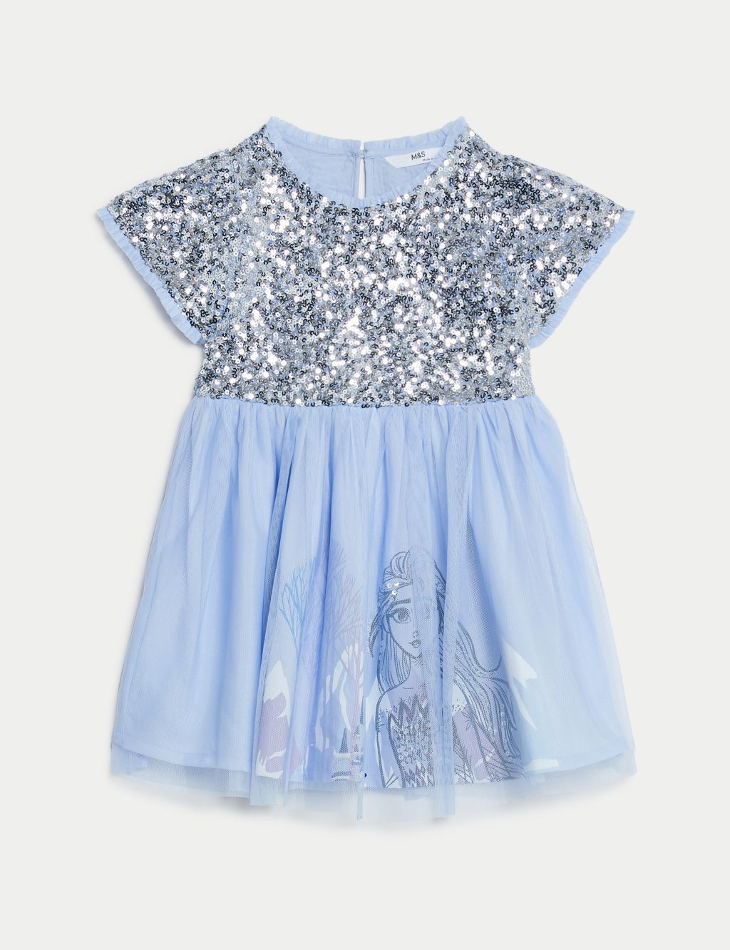 Disney Frozen™ Sequin Tulle Dress (2-8 Yrs) image 2