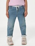 Katoenrijke Frozen™-jeans met normale pasvorm (2-8 jaar)