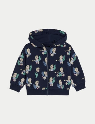 Cotton Rich Disney Frozen™ Hoodie (2-8 Yrs)