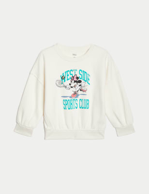 Cotton Rich Minnie Mouse™ Sweatshirt (2-8 Yrs)