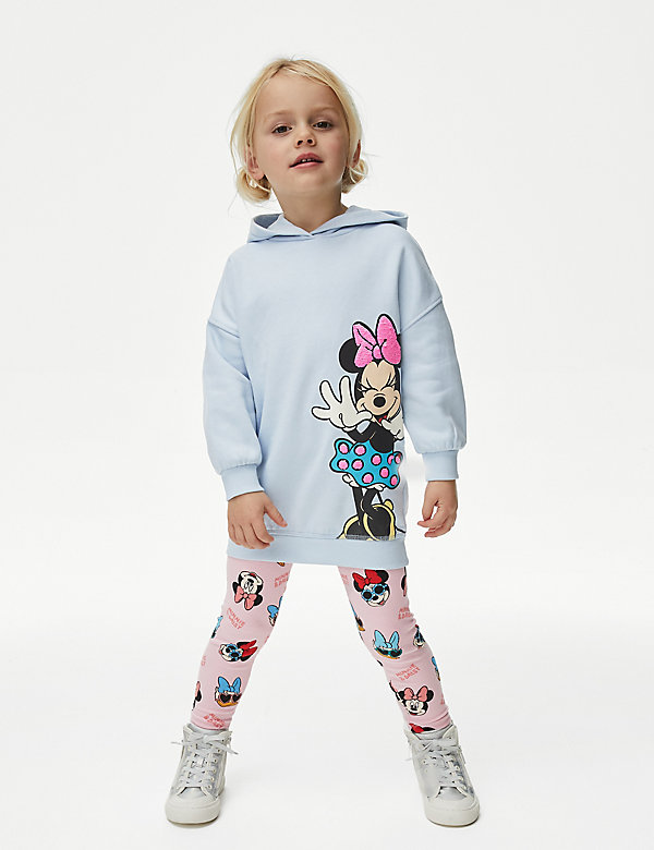 2pc Cotton Rich Minnie Mouse™ Hoodie Outfit (2-8 Yrs) - FR