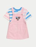 Cotton Rich Minnie Mouse™ Pinafore Outfit (2-8 Yrs)