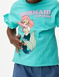 T-shirt Disney Little Mermaid™ από 100% βαμβάκι (2-8 ετών)