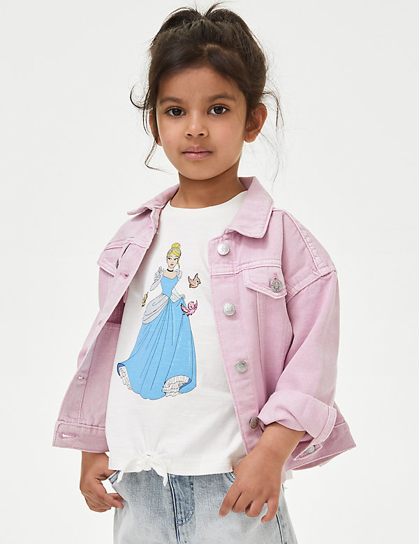 Pure Cotton Disney Princess™ T-Shirt (2-8 Yrs) - DE