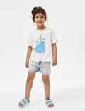 T-Shirt aus reiner Baumwolle mit Disney Princess™-Motiv (2–8 Jahre)