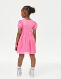 فستان تُل بتصميم ديزني™ مزين بنقشة بطة وزهور أقحوان (من 2-8 سنوات)