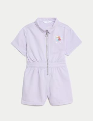 

M&S Collection Mono de trabajo 100% algodón de Frozen™ (2-8 años) - Lilac, Lilac