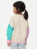 Cotton Rich Little Mermaid™ Sweatshirt (2-8 Yrs)