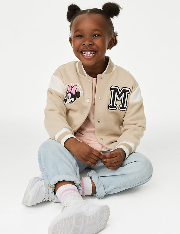 Cotton Rich Minnie Mouse™ Bomber (2-8 Yrs) - CN