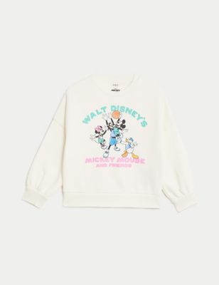 Cotton Rich Mickey Mouse™ Sweatshirt (2-8 Yrs)