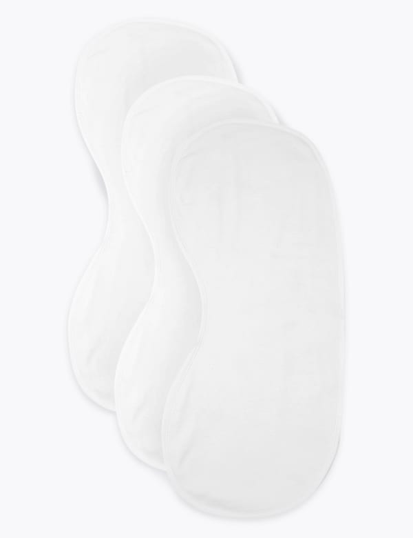 3 Pack Organic Cotton Burp Cloths