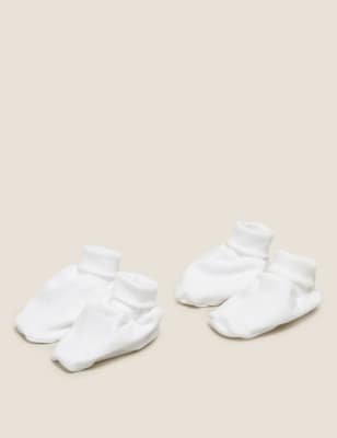 marks and spencer baby booties