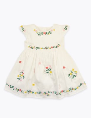 marks and spencer baby girl party dress