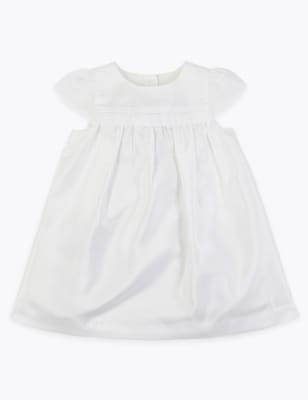 white dresses m&s