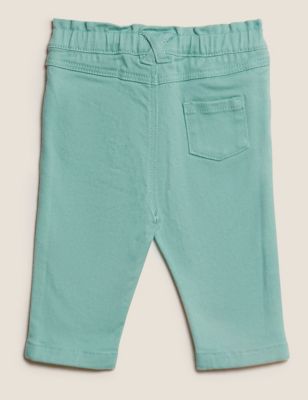 M&S Girls Cotton Rich Jeans (0-3 Yrs)