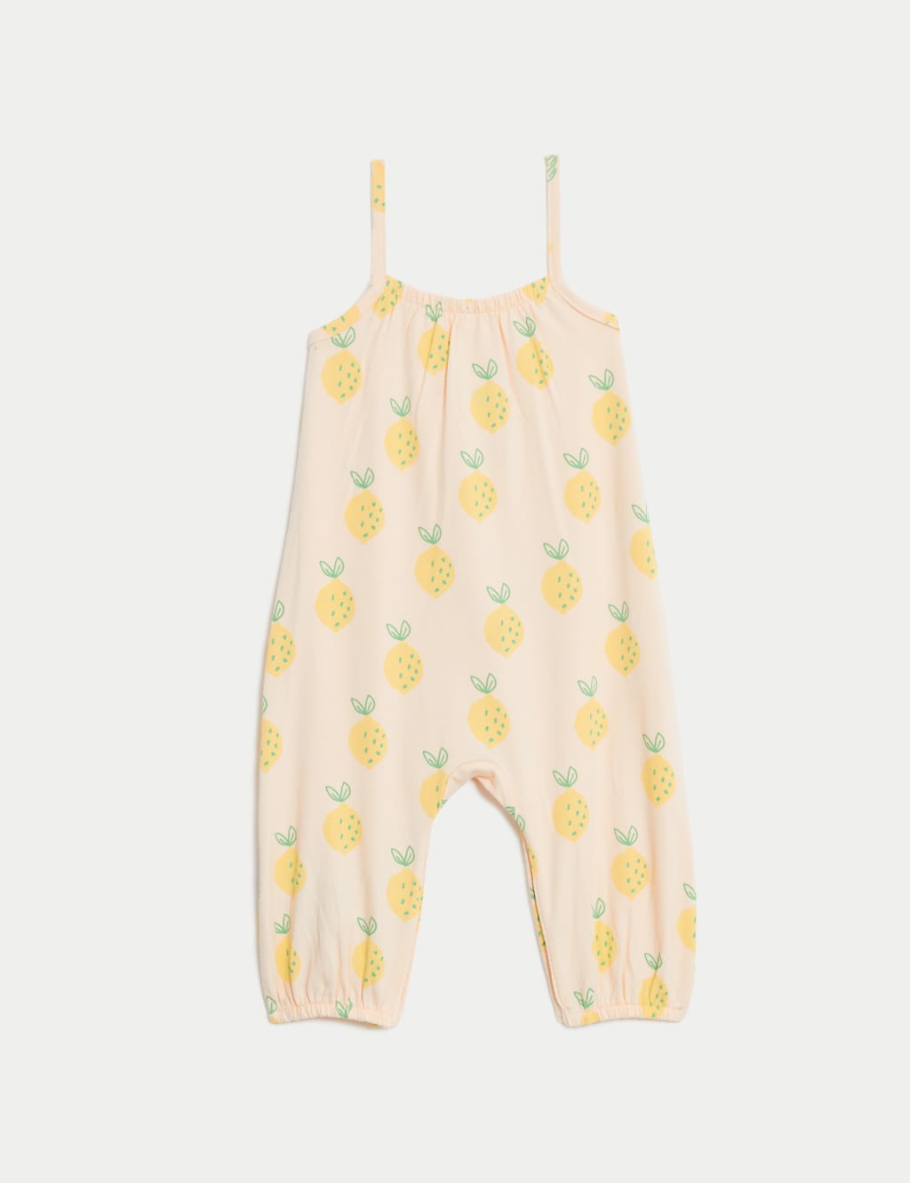 2pc Cotton Rich Lemon Print Outfit (0-3 Yrs) image 3