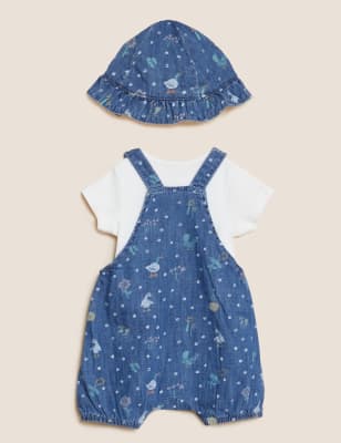 

Girls M&S Collection 3pc Pure Cotton Floral Outfit (0-3 Yrs) - Pink Mix, Pink Mix
