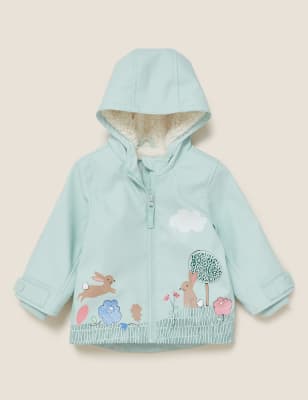 m&s baby girl coats