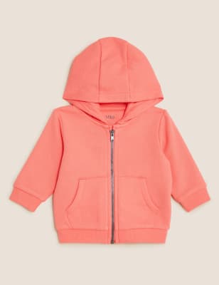 

Girls M&S Collection Cotton Rich Zip Hoodie - Multi, Multi