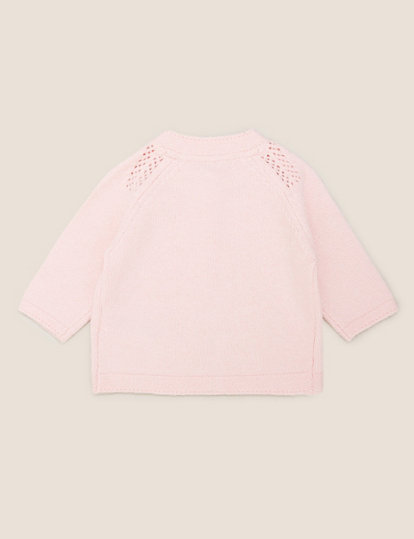 Cotton Knitted Cardigan (0-3 Yrs)