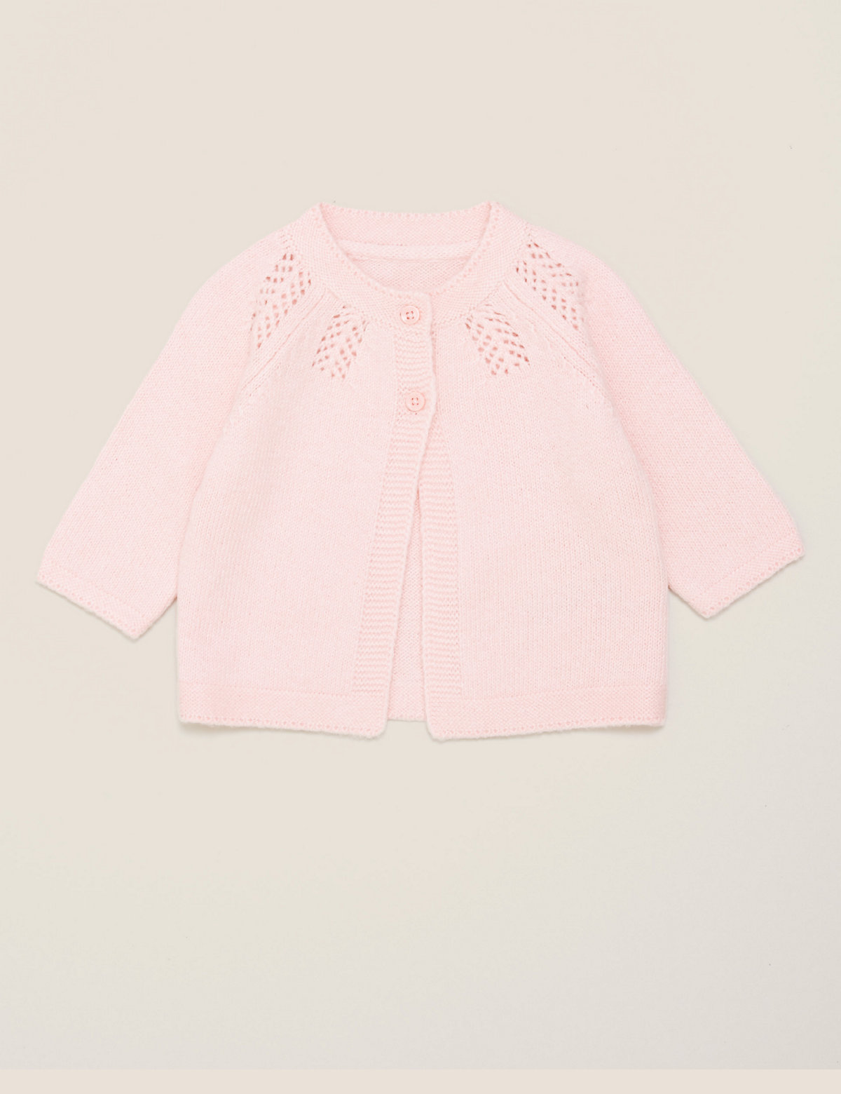 Cotton Knitted Cardigan (0-3 Yrs)