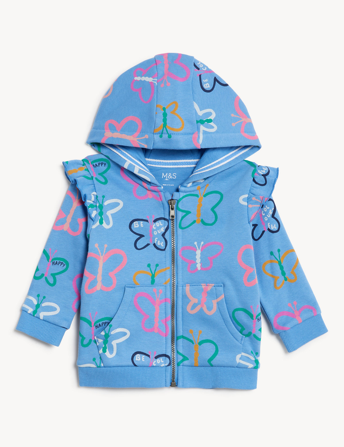 Cotton Rich Butterfly Hoodie