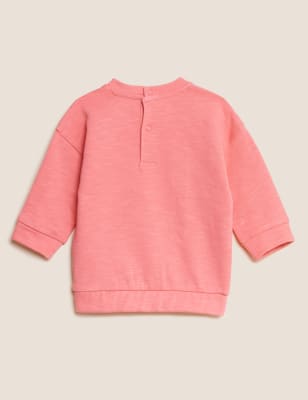 

Girls M&S Collection Pure Cotton Snoopy™ Sweatshirt (0-3 Yrs) - Red Mix, Red Mix