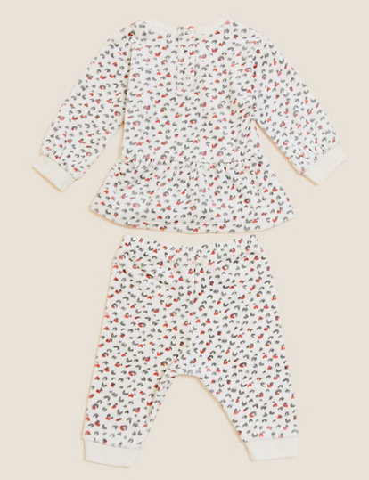 2pc Leopard Outfit (0-3 Yrs)