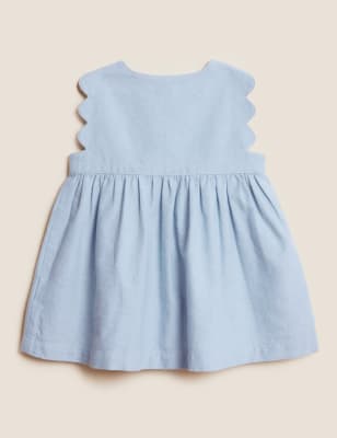 

Girls M&S Collection Pure Cotton Peter Rabbit™ Dress (0 - 3 Yrs) - Chambray Mix, Chambray Mix