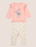 2pc Pure Cotton Animal Outfit