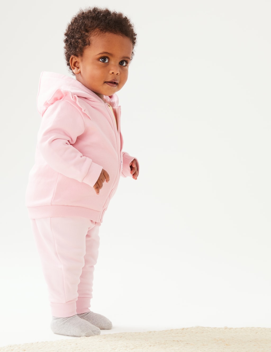 Cotton Rich Joggers (0-3 Yrs) image 1