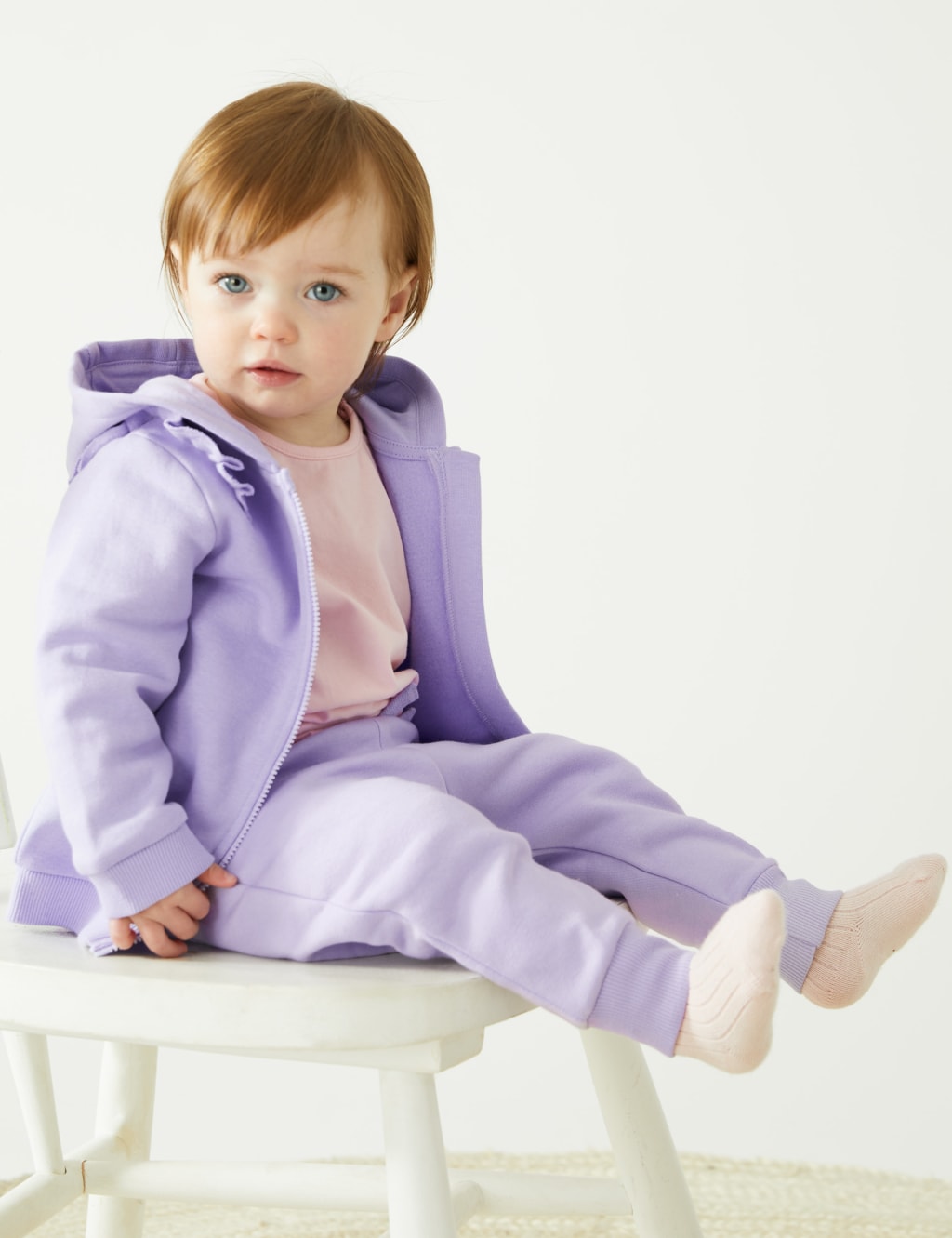 Cotton Rich Joggers (0-3 Yrs) image 1