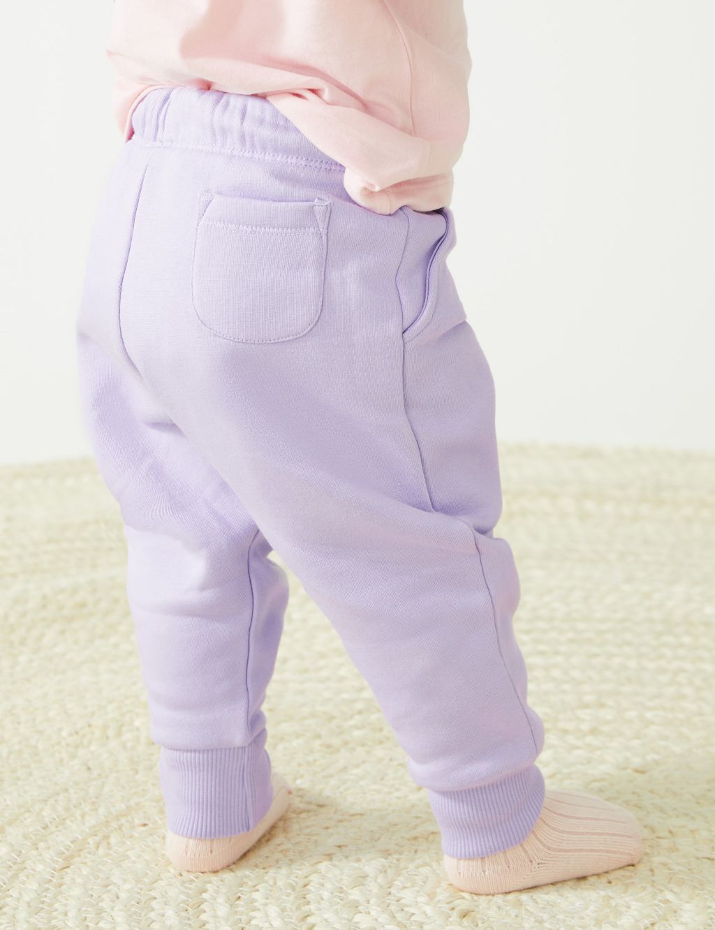 Cotton Rich Joggers (0-3 Yrs) image 5