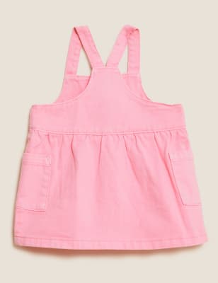 

Girls M&S Collection Pure Cotton Pinnie Dress (0 - 3 Yrs) - Pink Mix, Pink Mix