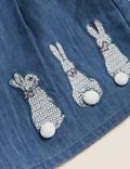 3pc Cotton Rich Peter Rabbit™ Pinny Outfit (0-3 Yrs)