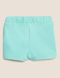 Cotton Rich Plain Shorts (0-3 Yrs)