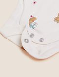 3pc Cotton Rich Bear Print Outfit (0-3 Yrs)