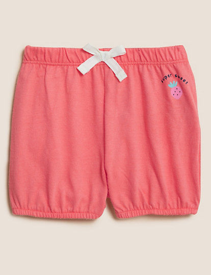 Pure Cotton Super Sweet Slogan Shorts (0-3 Yrs)