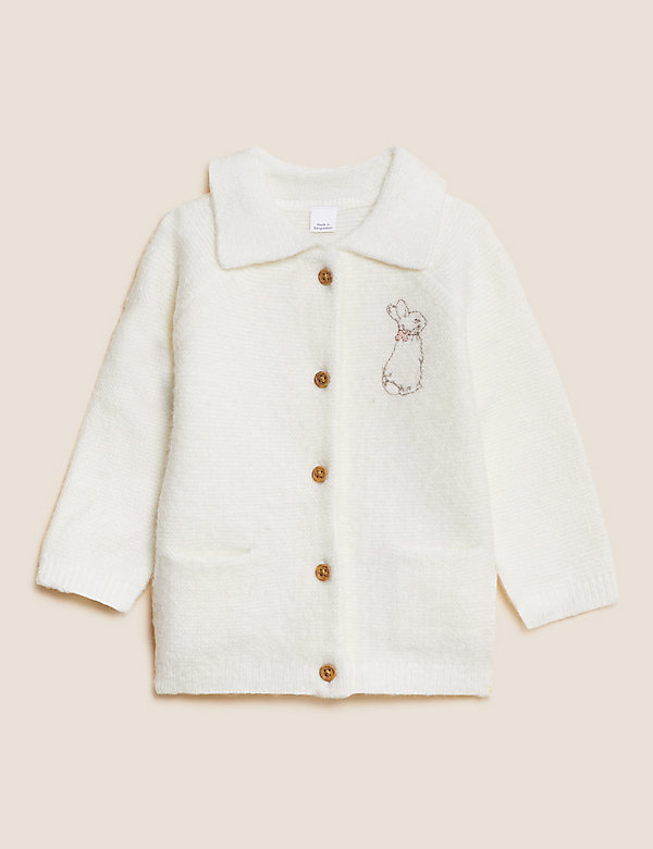 Peter Rabbit™ Knitted Cardigan (0-3 Yrs) - GR