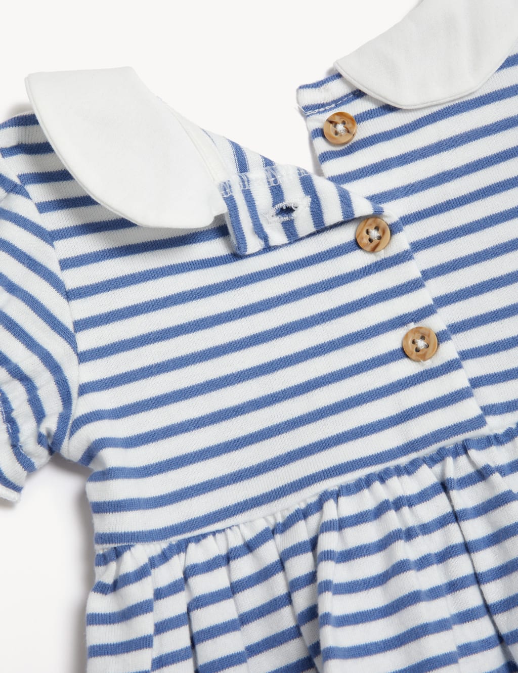Pure Cotton Striped Peter Rabbit™ Dress (0-3 Yrs) image 2