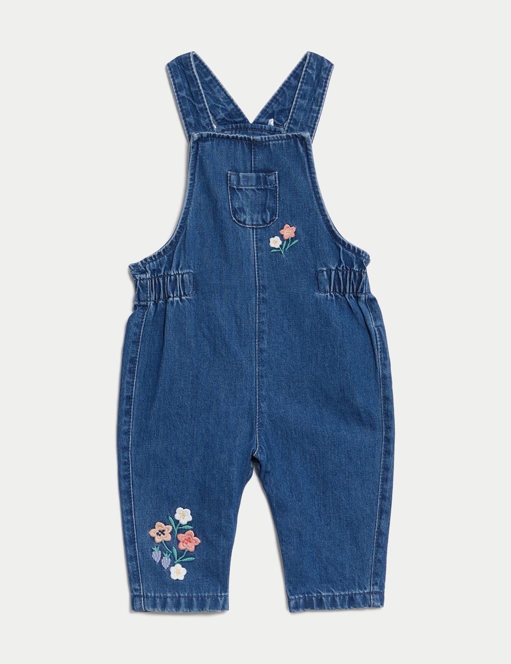 2pc Pure Cotton Floral Outfit (0-3 Yrs) image 3
