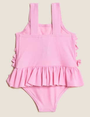 

M&S Collection Badeanzug mit 3D-Blumenmuster - Pink Mix, Pink Mix