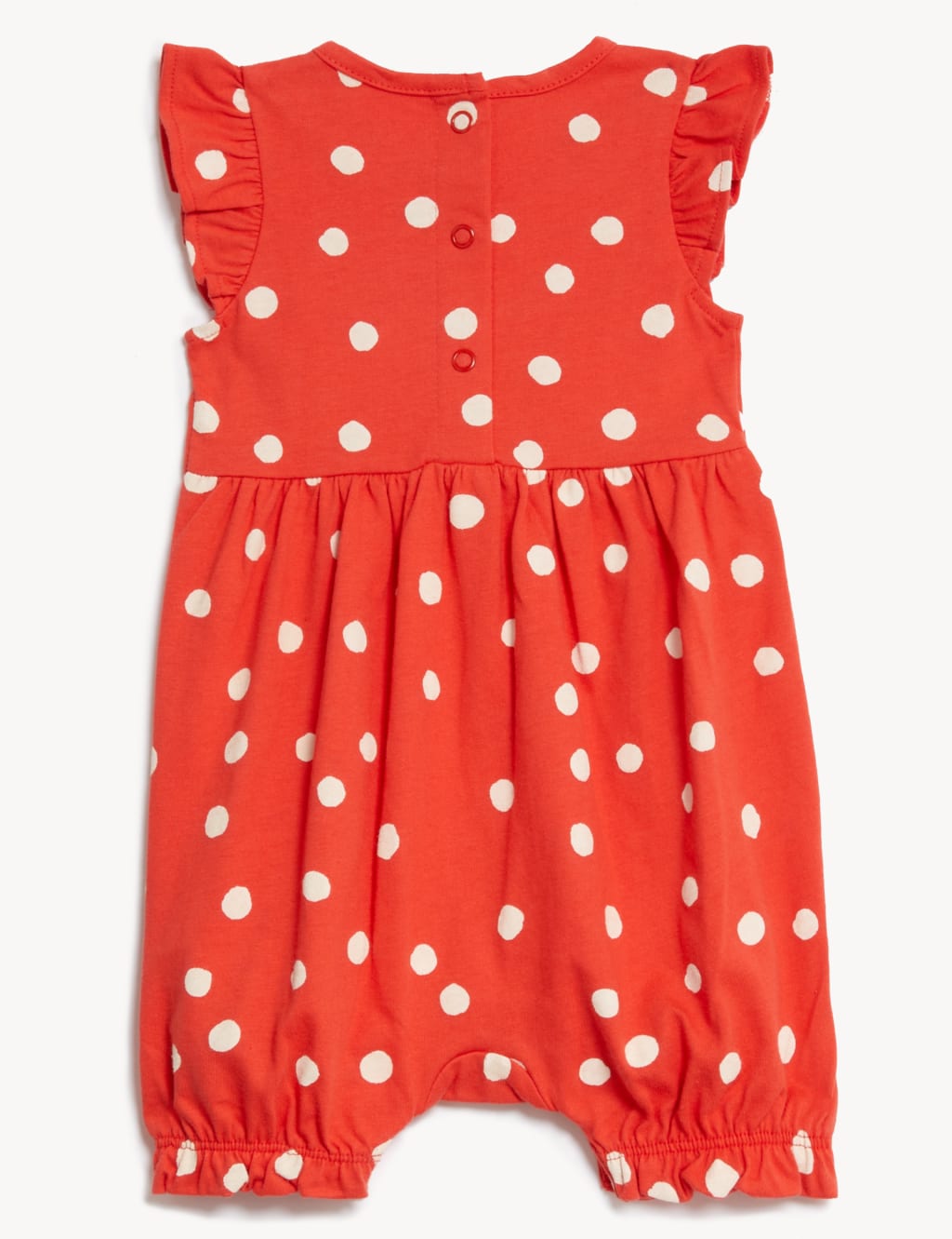 Pure Cotton Spot Print Romper (0-3 Yrs) image 2