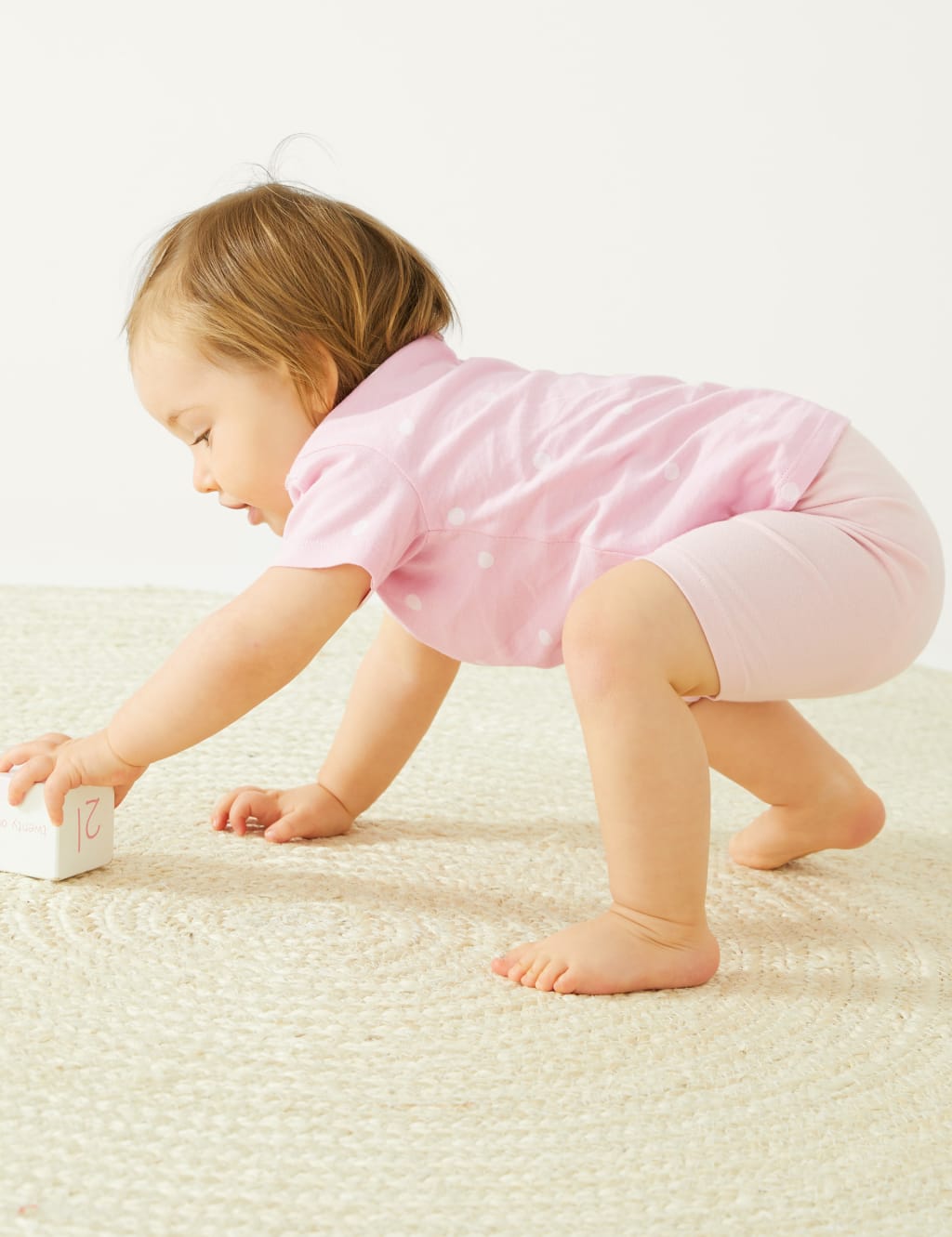 Pure Cotton Spot T-Shirt (0-3 Yrs) image 1