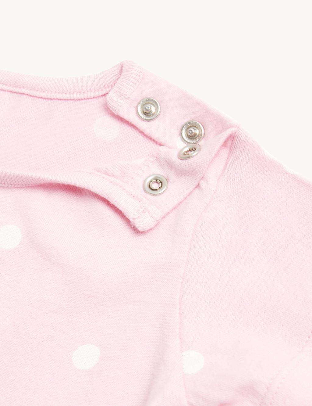 Pure Cotton Spot T-Shirt (0-3 Yrs) image 3